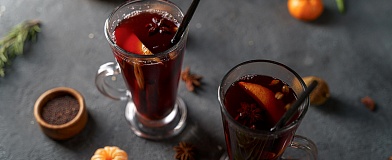 Fragrant mulled wine for a cozy winter evening