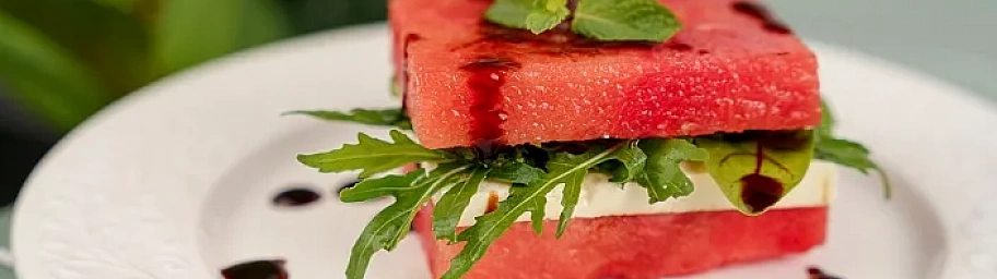 Summer watermelon sandwich