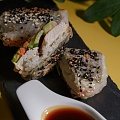 Delicious sushi sandwich recipe