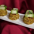 Rabbit liver pate with pistachios