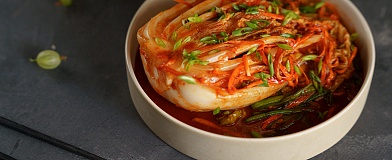 Hot cabbage kimchi with sauce Tamaki