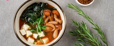 Fragrant miso soup