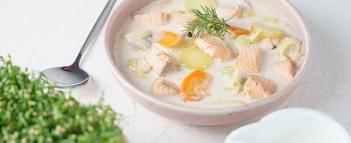 Finnish fish soup